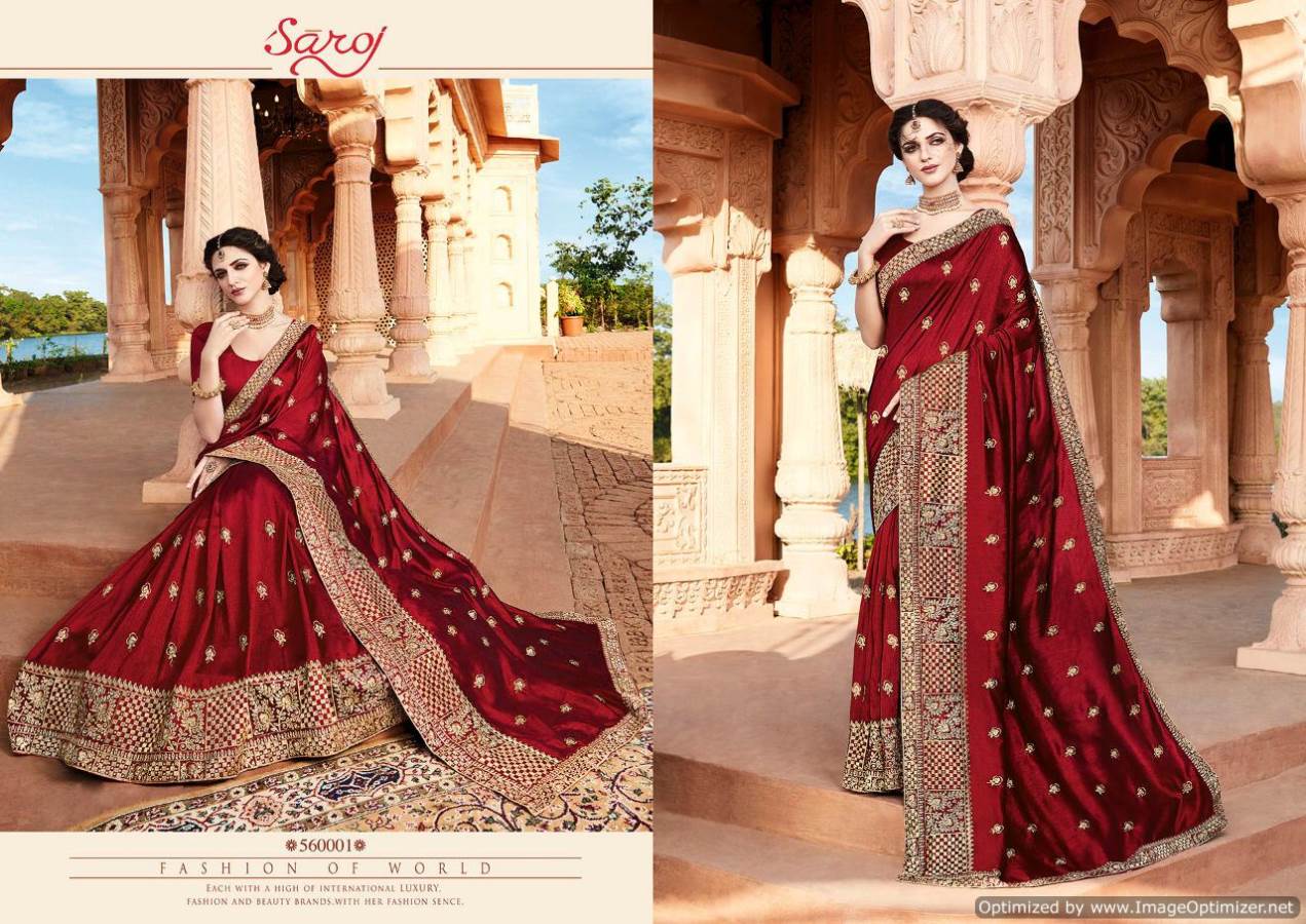 Saroj Morni Heavy Look Silk Saree Collection